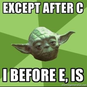 Yoda grammar meme